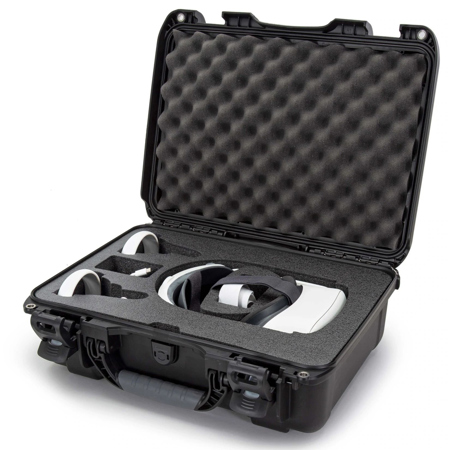Nanuk 925 Waterproof Hard Case with Foam Insert for Oculus Quest 2, Black