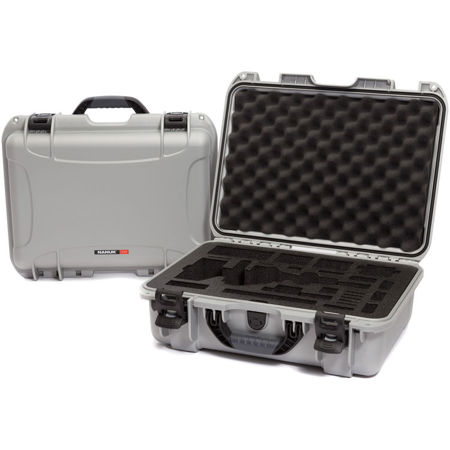 Nanuk 925 Protective Case, Foam Insert for DJI Osmo Pro/RAW Stabilizer, Silver
