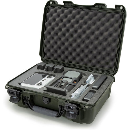 Nanuk 925 Waterproof Case with Foam for DJI Mavic 3 Pro Fly More/Cine Combo Olive