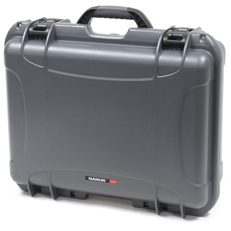 Nanuk Large Series 930 NK-7 Resin Waterproof Protective Case, Graphite