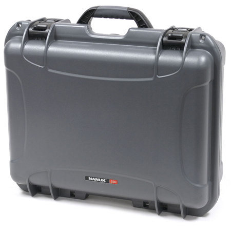 Nanuk Large Series 930 NK-7 Resin Protective Case with Padded Dividers, Graphite