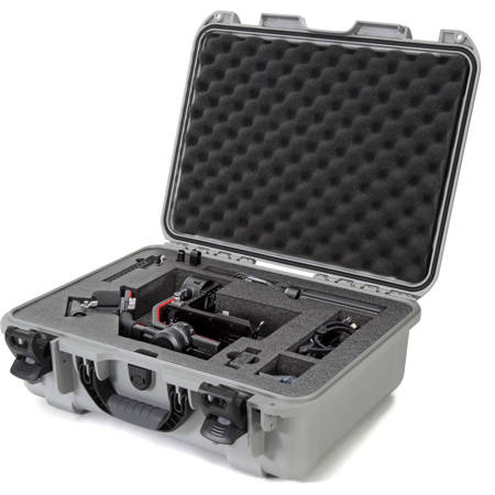 Nanuk 930 Waterproof Hard Case with Foam Insert for DJI Ronin-S2, Silver
