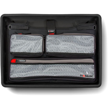 Nanuk Large Series 933 Waterproof Hard Case with Lid Organizer, Dividers, Olive