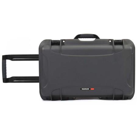 Nanuk Wheeled Series 935 NK-7 Resin Protective Case with Padded Divider,Graphite