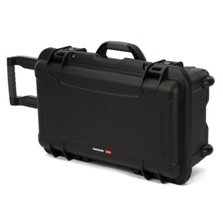 Nanuk Media Series 935 Wheeled Lightweight NK-7 Resin Waterproof Hard Case with Foam Insert for Canon and Nikon DSLR Cameras, Black