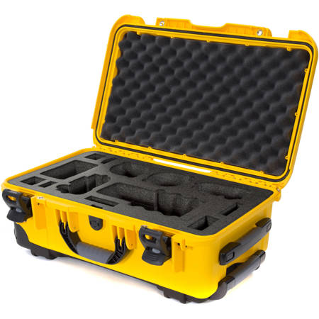 Nanuk Media Series 935 Wheeled Case with Foam Insert for Sony A7R Camera, Yellow