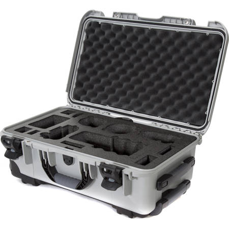 Nanuk Media Series 935 Wheeled Case with Foam Insert for Sony A7R Camera, Silver