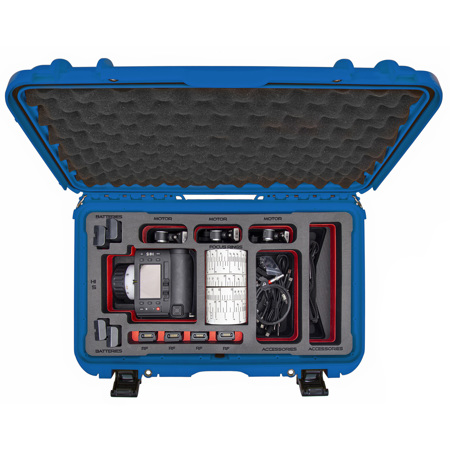 Nanuk 935 Wheeled Waterproof Case with Foam Insert for ARRI Hi-5, Blue