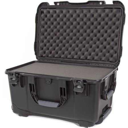 Nanuk Wheeled Series 938 Waterproof Hard Case with Foam Insert, Black