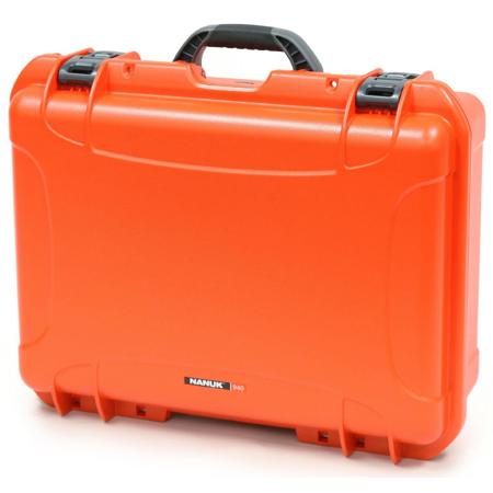 Nanuk 940 Case with Custom Foam Insert for DJI RONIN-M, Orange