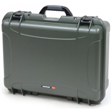 Nanuk 940 Case with Custom Foam Insert for DJI RONIN-M, Olive
