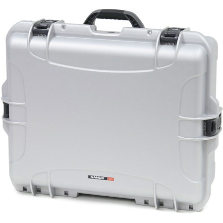 Nanuk Large Series 945 NK-7 Resin Waterproof Protective Case with Foam, Silver