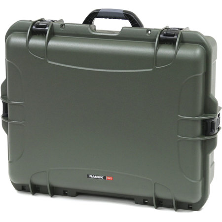 Nanuk Large Series 945 NK-7 Resin Waterproof Protective Case with Foam, Olive