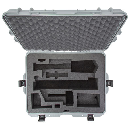 Nanuk Media Series 945 Hard Case w/ Foam Insert for Zhiyun Crane 3 Lab, Silver