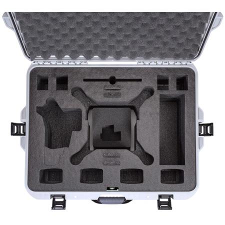 Nanuk 945 Lightweight NK-7 Resin Case for DJI Phantom 4 Quadcopter, Silver