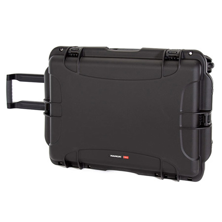 Nanuk Wheeled Series 955 Lightweight NK-7 Resin Waterproof Hard Case with Padded Divider, Black