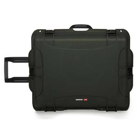 Nanuk 960 Wheeled Case with Padded Dividers, Olive