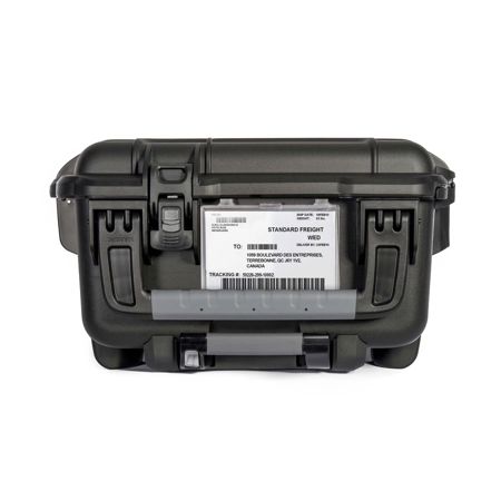 Nanuk 962 Wheeled Waterproof Hard Case with Padded Divider, Black