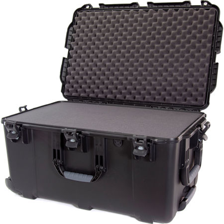 Nanuk Wheeled Series 965 Waterproof Hard Case with Foam Insert, Black