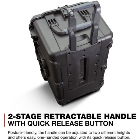 nana⑤ Nanuk Wheeled Series 965 Waterproof Hard Case with Foam Insert