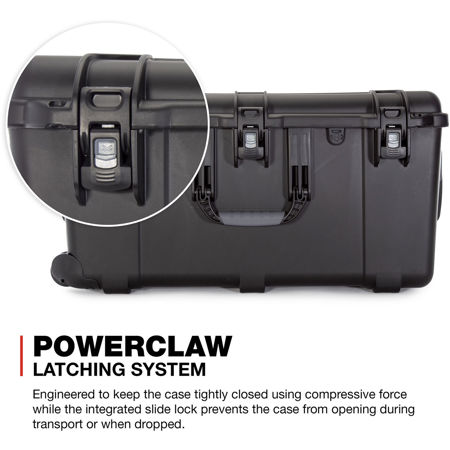 Nanuk Wheeled Series 965 Waterproof Hard Case with Foam Insert