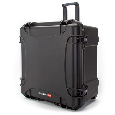 Nanuk Wheeled Series 970 Waterproof Hard Case with Foam Insert, Black