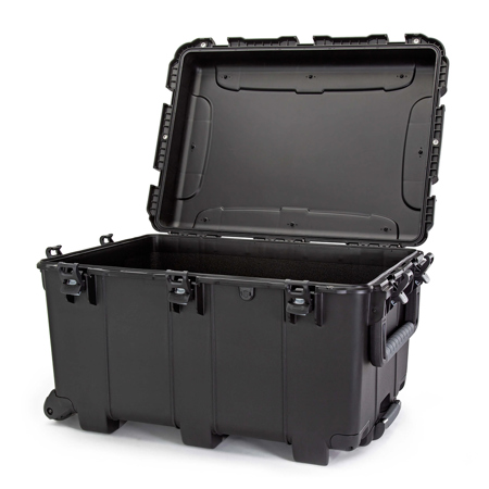 Nanuk 976 Wheeled Waterproof Standard Hard Case, Black Without Foam Interior