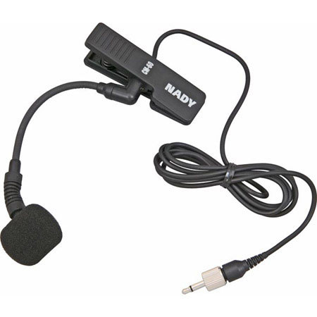 Nady CM-60 Clip-on Condenser Instrument Microphone, Wired