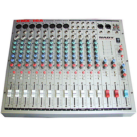 Nady CMX-16A 16-Channel Stereo Mic/Line Mixer