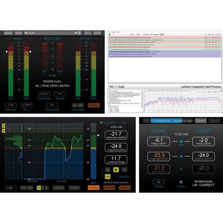 NUGEN Audio Loudness Toolkit Software Bundle , Electronic Download