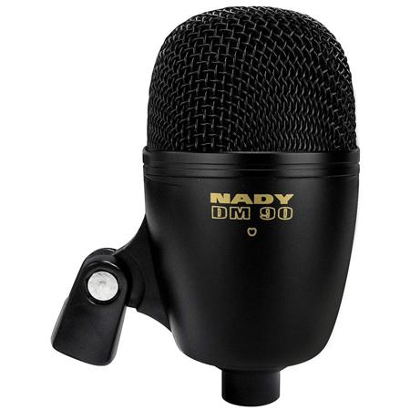 Nady DM-90 Dynamic Supercardioid Large Diaphragm Drum Microphone, 20Hz-10KHz Frequency Response