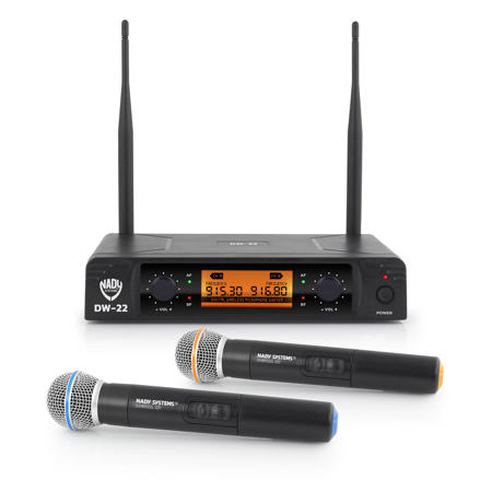 Nady Digital Wireless Handheld Microphone System with DW-22 Receiver