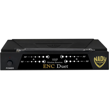 Nady Encore Duet Dual Wireless Combo System, A1 & D Band