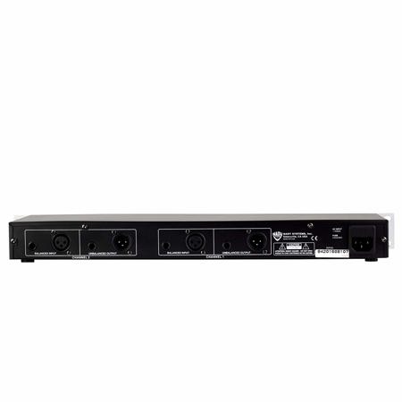 Nady GEQ-215 2-Channel Graphic Equalizer, 2x 15, 2/3 Octave