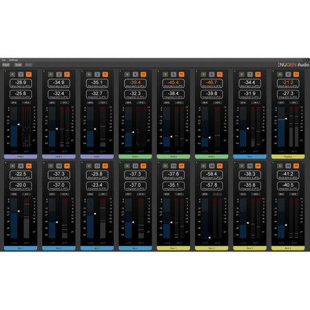NUGEN Audio MultiMonitor Multi-Channel Loudness Metering Software, Download
