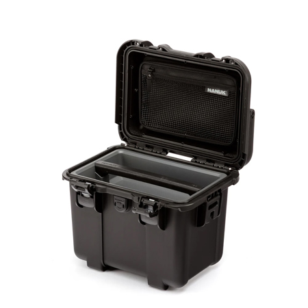 Nanuk Trail 10 Eco-Friendly Waterproof Compact Gear Case, Black