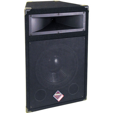 Nady ProPower Series PTS-1015, 400 Watt 2-Way Full Range Trapezoid Speaker