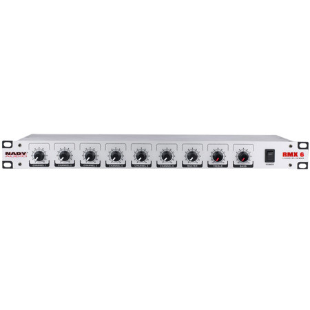 Nady RMX-6 6-Channel Rackmount Microphone/Line Mixer
