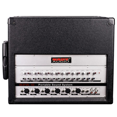 Nady RPA-6 Sound System with 6 Mono Balanced Inputs, Single