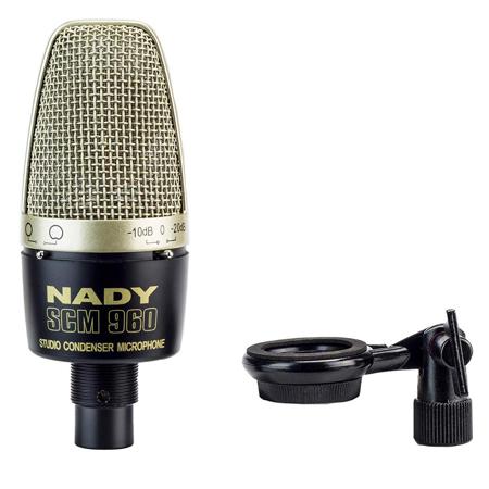Nady SCM-960 Cardioid & Omni Large Diaphragm Studio Condenser Microphone