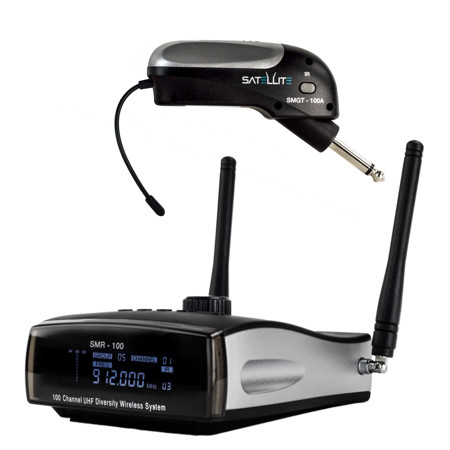 Nady Satellite 100Ch Wireless Instrument System for Electric Guitar,RecessedJack