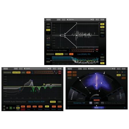 NUGEN Audio Stereo Pack Bundle - Stereoizer, Stereoplacer and Monofilter - Electronic Delivery