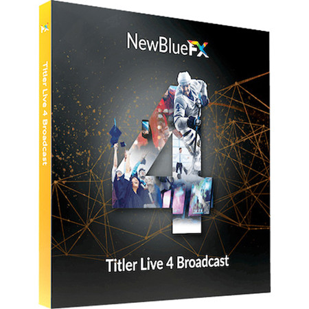 NewBlueFX Titler Live 4 Broadcast, Electronic Download