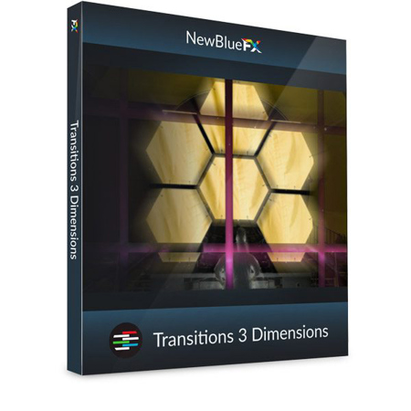 NewBlueFX Transitions 5 Dimensions Software Plug-In, Electronic Download