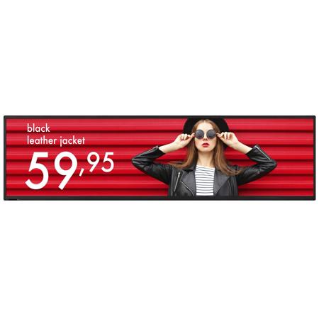 NEC BT421 42" 16:4 VA Stretch Signage Display Monitor, LED Backlighting,1920x480