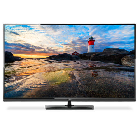 NEC 46" LED Edge-Lit Commercial-Grade Display Monitor with Integrated Tuner