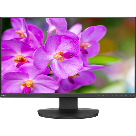 NEC MultiSync EA241F 23.8" 16:9 Full HD IPS WLED LCD Desktop Monitor, Black