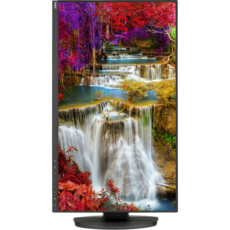 NEC EA271U-BK 27" IPS 4K Ultra HD Business-Class Widescreen LED Desktop Monitor with Ultra-Narrow Bezel and USB-C Charging, Built-In Speakers