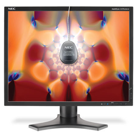 NEC MultiSync 20.1" LCD Monitor with SpectraView II Color Calibration Kit