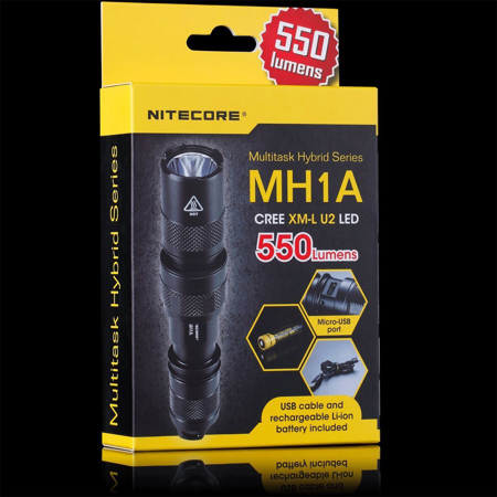 Nitecore Multi-Task Hybrid MH1A Rechargeable LED Flashlight